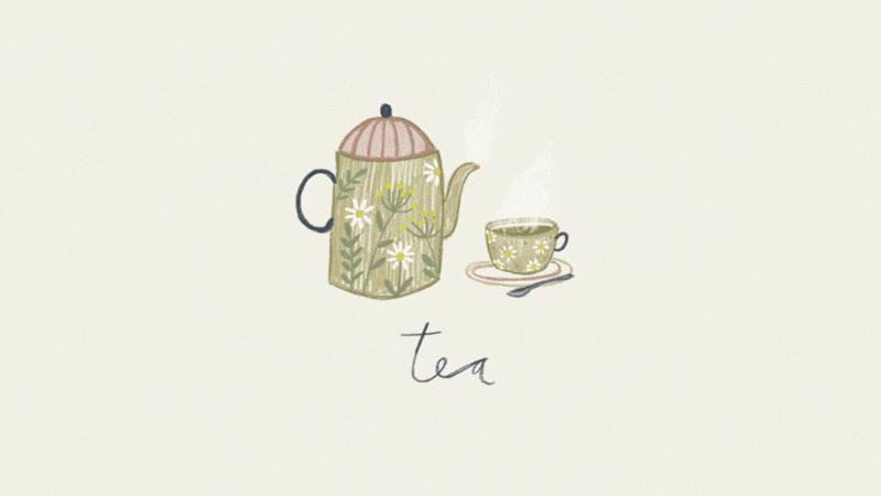Digital Art Recording: Tea animation